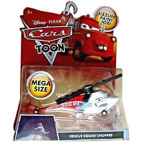 Rescue Squad Chopper Disney Pixar Cars Toon Mega Size