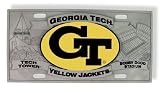 Hammer Head License Plate-Georgia Tech Yellow Jackets
