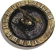 Rome RM2322 Antique Brass Birdbath Sundial