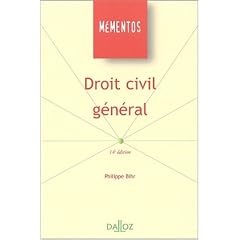 Droit civil g�n�ral, 14e �dition