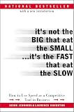 It's Not the Big That Eat the Small...It's the Fast That Eat the Slow: How to Use Speed as a Competitive Tool in Business