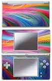 Skin Decal for Nintendo DS Lite Rainbow Wave