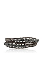 Lucie & Jade Pulsera  Marrón Oscuro