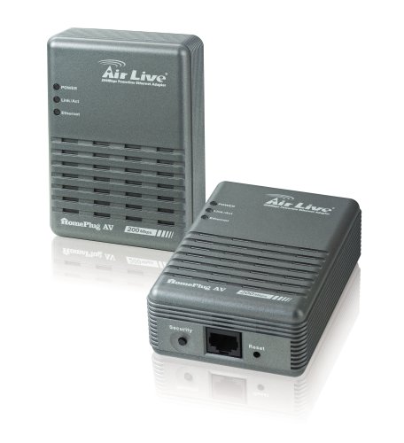 AirLive ALHP-3000E 200Mbps PowerLine Ethernet Adapter (Netzwerk aus der Steckdose) Preisvergleich