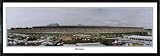 NASCAR Lowe's Motor Speedway Stadium Panoramic Print Standard Frame