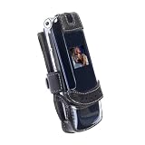 Krusell Elastic Multidapt Silver Line Case for Motorola KRZR K1, Black/Grey