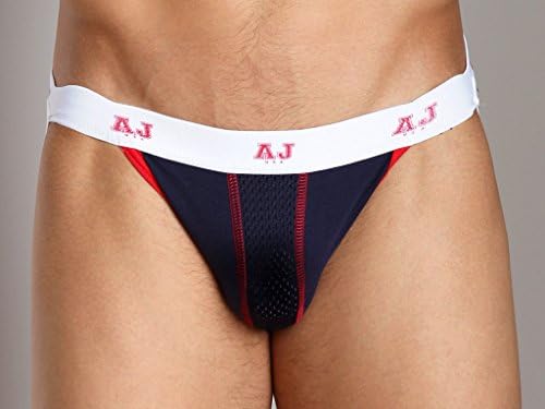American Jock Mesh Air Jock Navy/Red