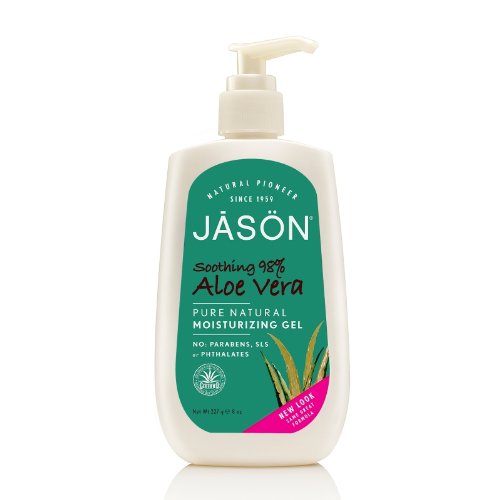 Jason Aloe Vera 98% Moisturizing Gel, 8-Ounce Bottle (Pack of 3)