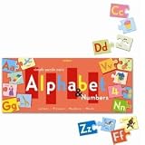 Alphabet & Numbers Simple Puzzle Pairs by eeBoo