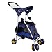 Kyjen Outward Hound Walk 'n Roll Pet Stroller, Navy Blue