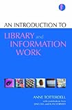 An introduction to library and information work