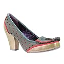 Poetic License Pumps DOTTY DAISY grey patent