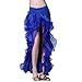 ZLTdream Women's Belly Dance Side-Opening Skirt