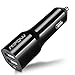Car Charger,Mpow 6.0Amps 30W Dual USB Rapid Car Charger with Xsmar Technology, Charging Smartly and Automatically