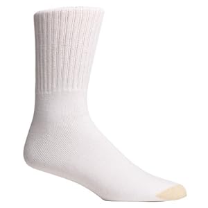 Gold Toe Men's Cotton Crew Athletic Sock, 6-Pack