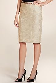 Per Una Panelled Pencil Belted Skirt with Wool