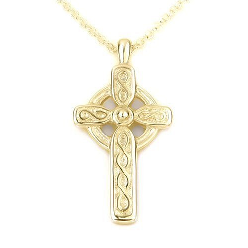 Ortak Jewellery Cross Collection 9ct Yellow Gold P 170 Women's Pendant