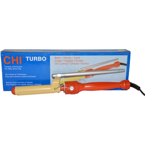 Turbo Ceramic Curling Iron No GF1527 By Chi for Unisex, 1.5 Inches