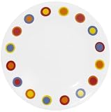 Corelle Livingware 6-3/4-Inch Bread and Butter Plate, Hot Dots