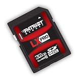 Patriot LX Pro Series 32 GB SDHC Class 10 133X Up To 20MB/s PSF32GSDHC10133 ....