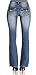 Angels Jeans Juniors Size Embroidered Back Pocket Bootcut Jeans