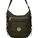 baggallini Brussels Bagg: Espresso/Tomato - Gold hardware Travel Totes