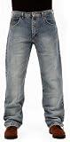  : Genuine Wrangler Men's Loose Fit Jeans, Sandblasted, 29W  x 30L