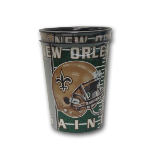 NFL New Orleans Saints Cups (16-Ounce, 2-Pack)