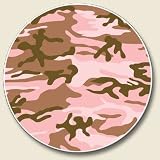 Pink Camouflage Auto Coaster - Coaster for Your Car, Single