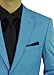 Presidential Giorgio Napoli Men's Two Button Suit Sky Blue