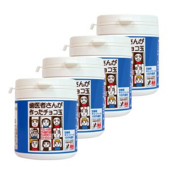 歯医者さんが作ったチョコ玉 / ボトルタイプ（60g） / 4個セット