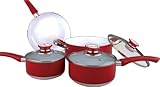 Concord 7 Pc Eco Healthy Ceramic Nonstick Cookware Set