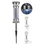 Solarthermometer 23cm LED Edelstahl Aussenthermome&hellip von Haushalt International