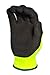 G & F 1516M-1 Premium High Visibility All Purpose MicroFoam Double Texured Coating Safety Work Gloves, Garden Gloves, for Men and Women, Medium, 1 Pair
