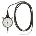 Mitutoyo 524-602 Dial Signal Hicators Indicator, M2.5X0.45 Thread, 8mm Stem Dia., White Dial, 100-0-100 Reading, 60.7mm Dial Dia., 0-0.1mm Range, 0.002mm Graduation, +/-0.0015mm Accuracy