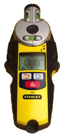 Stanley 77-260 IntelliLaser Pro Combination Wood, Metal, and Live Wire Stud Sensor and Manual Laser Line Level