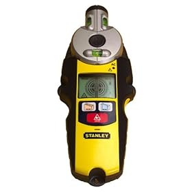 Stanley 77-260 IntelliLaser Pro Combination Wood, Metal, and Live Wire Stud Sensor and Manual Laser Line Level