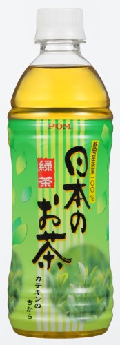 (お徳用ボックス) ポン 日本のお茶(緑茶)500mlPET×24本