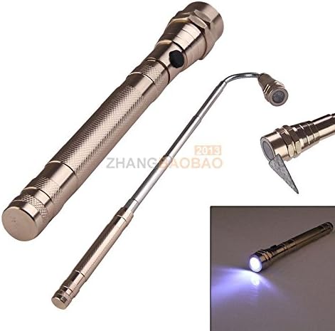Evaric 3 LED Telescoping Telescopic Magnetic Magnet Car Lamp Light Pick Up Tools