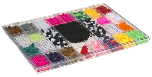 Childrens Toyshop  Toys : Beady Key Chains Bead Box