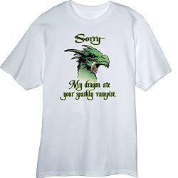 My Dragon ate your Sparkly Vampire Novelty T Shirt