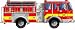 Giant Fire Truck Floor Jigsaw Puzzle 24pc