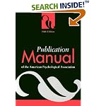 Publication Manual of the American Psychological Association