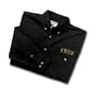 Myst 3: Exile - Black Embriodered Denim Shirt (XL)
