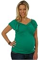 Women's Lauren Kiyomi Flutter Sleeve Top (Maternity)