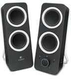 Logitech Multimedia Speakers Z200 with Stereo Sound for Multiple Devices, Black