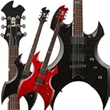 LTD AX-401FM Electric Guitar (See Thru Black)