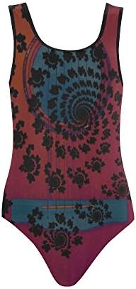 Find Arts Customized Fractal Guitar Vest One Piece Swimsuit Bathing Suit Beachwear