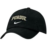 Purdue Boilermakers Nike Black Campus Cap