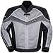 TOURMASTER/CORTECH INTAKE AIR 2 MOTORCYCLE JACKET SILVER/SILVER